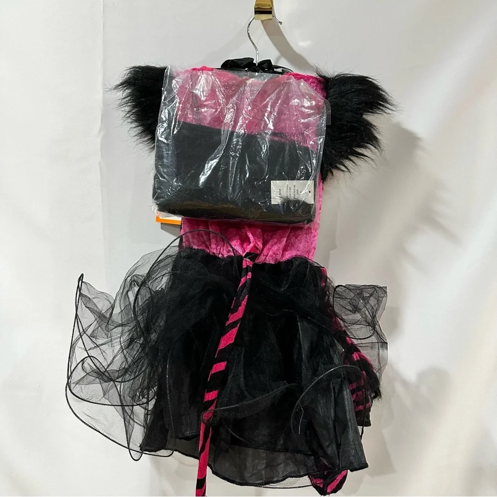 Girl’s Pink Zebra Costume